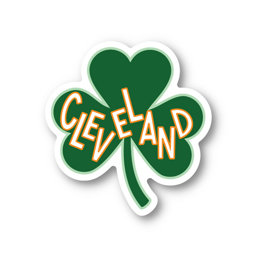 Cleveland Shamrock Sticker