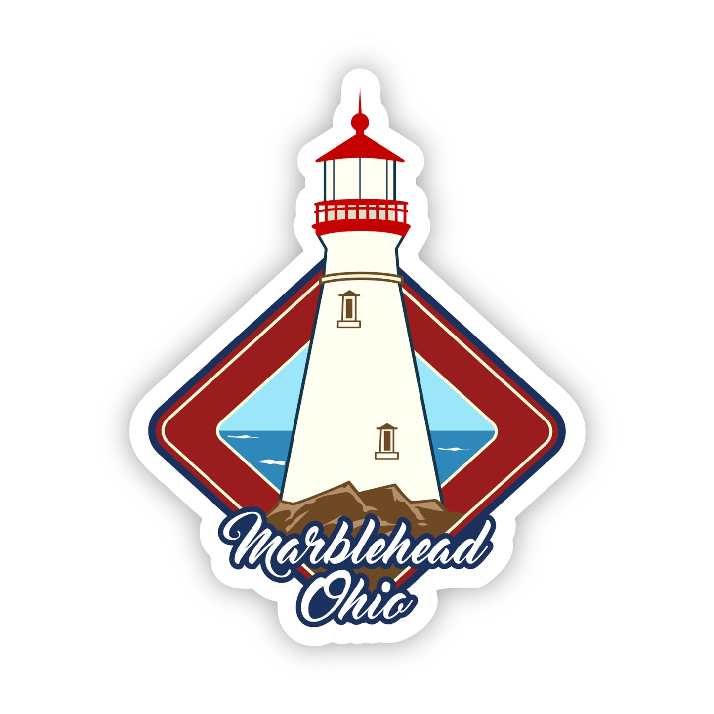 Marblehead Lighthouse Sticker