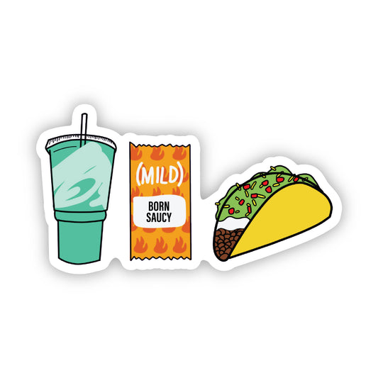 Taco Sticker